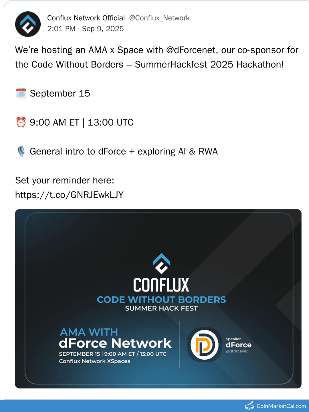 dForce & Conflux AMA