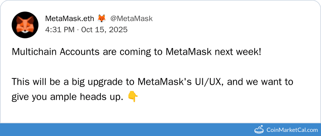 MetaMask Multichain Accounts Launch