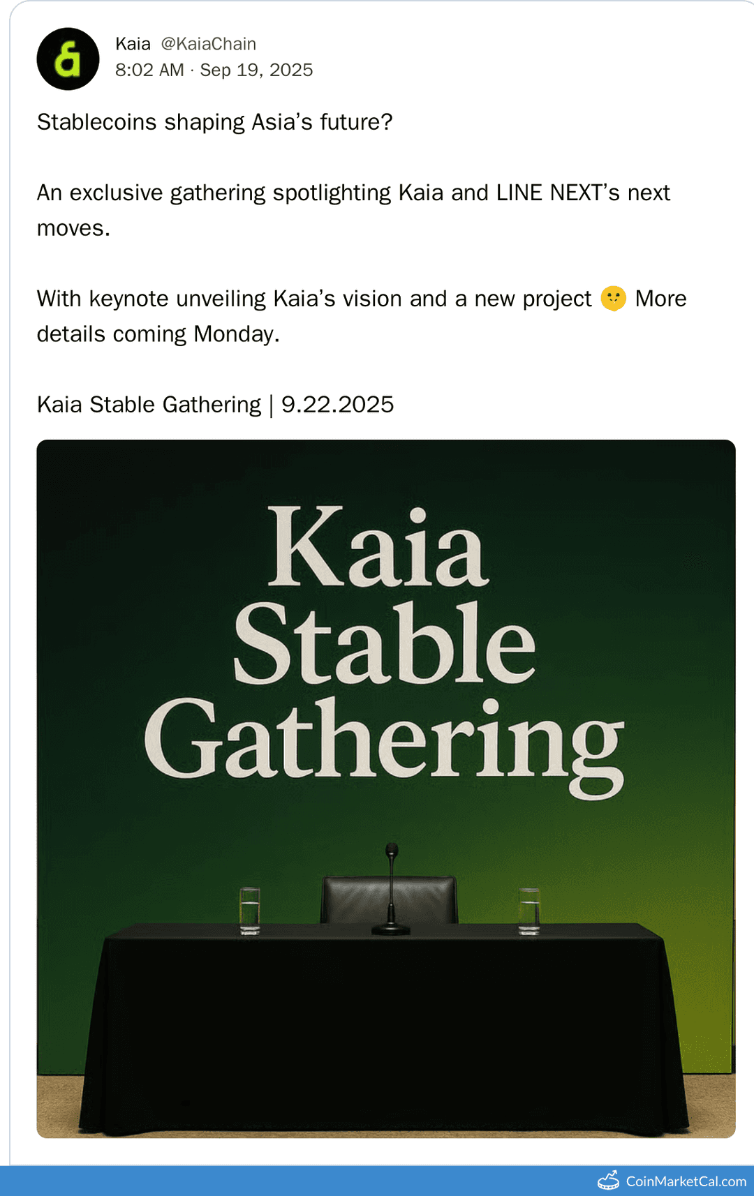 Kaia Stable Gathering