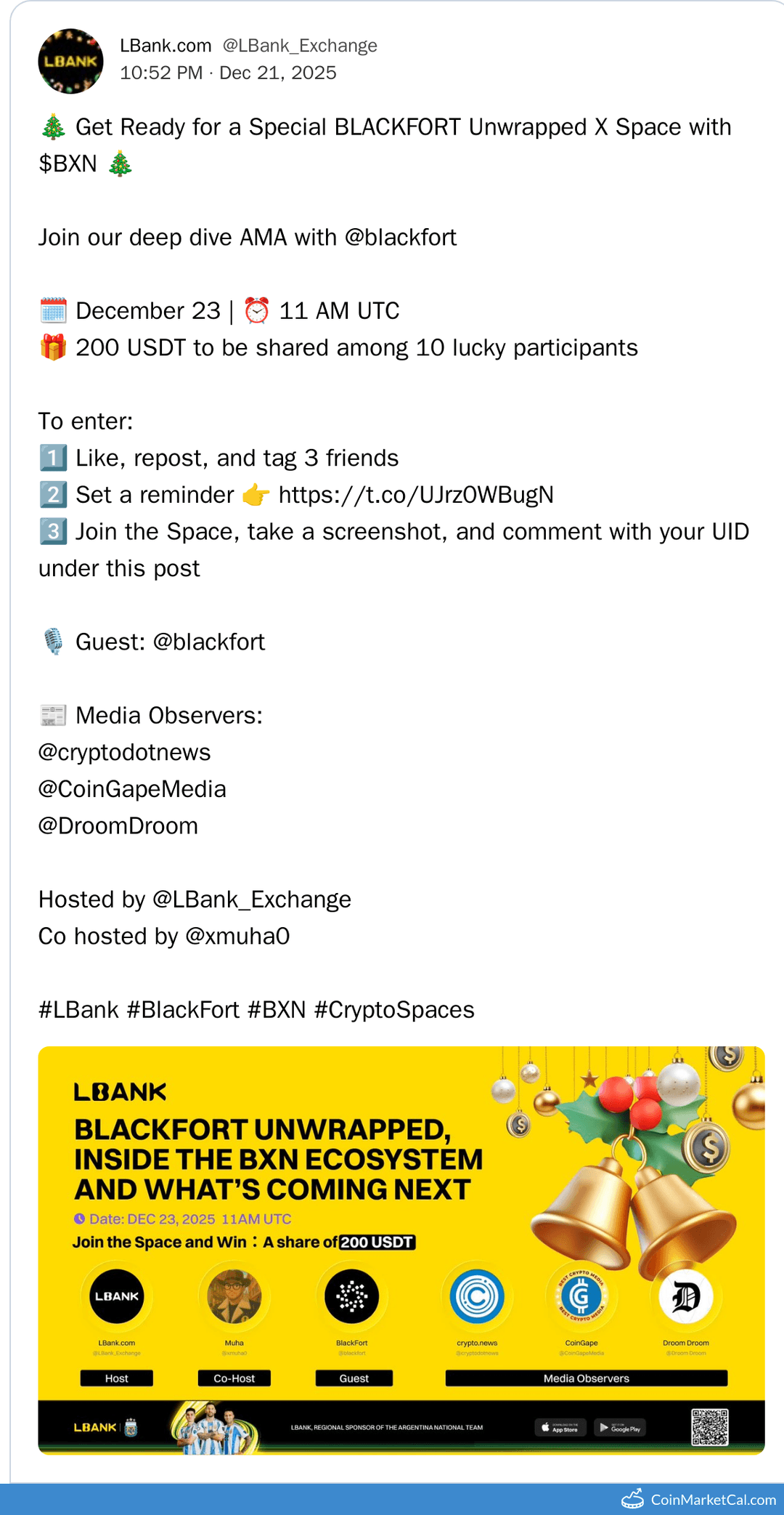 LBank Exchange Talk with BlackFort