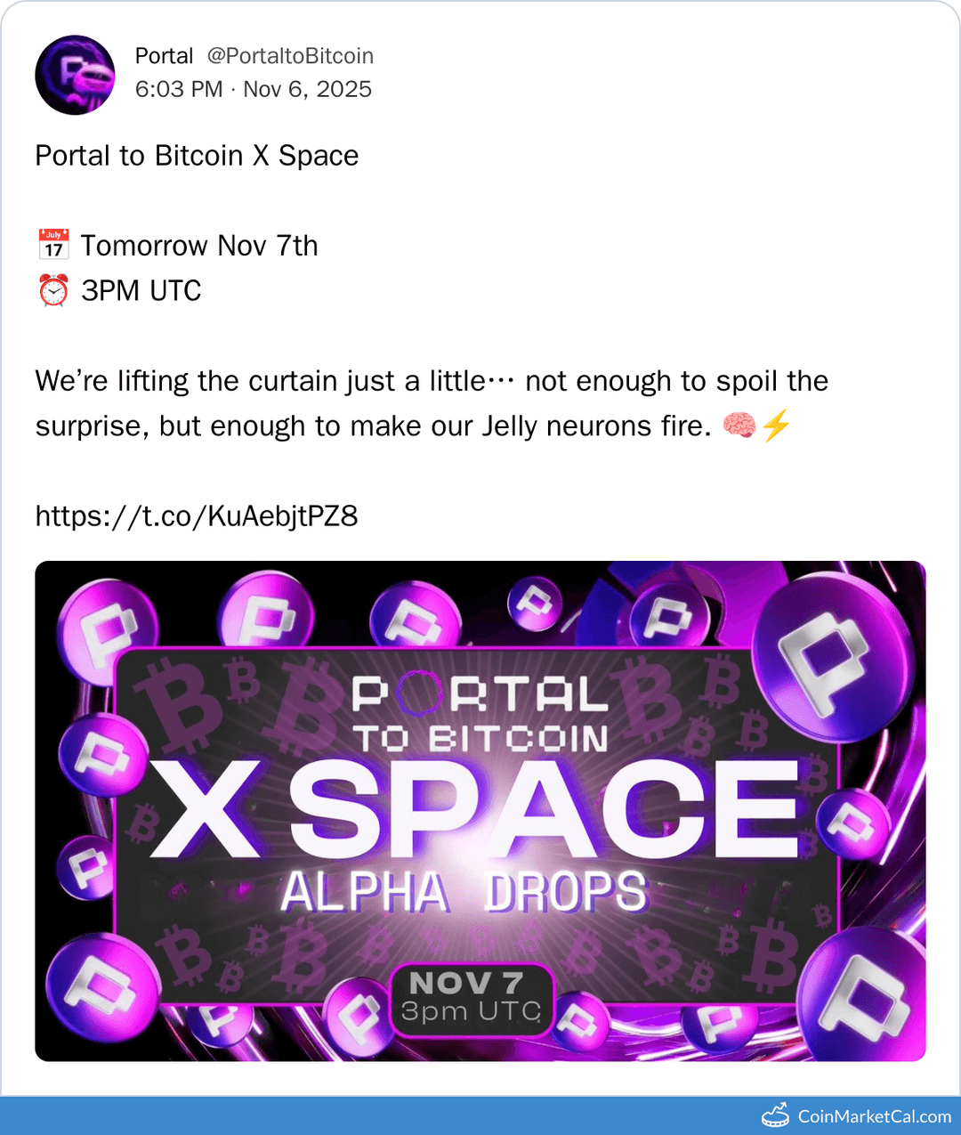 Portal to Bitcoin X Spaces