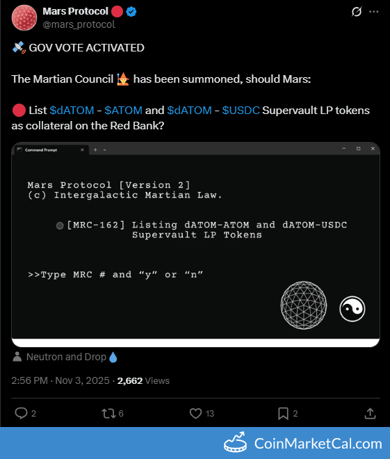 Mars Protocol MRC-162 Vote