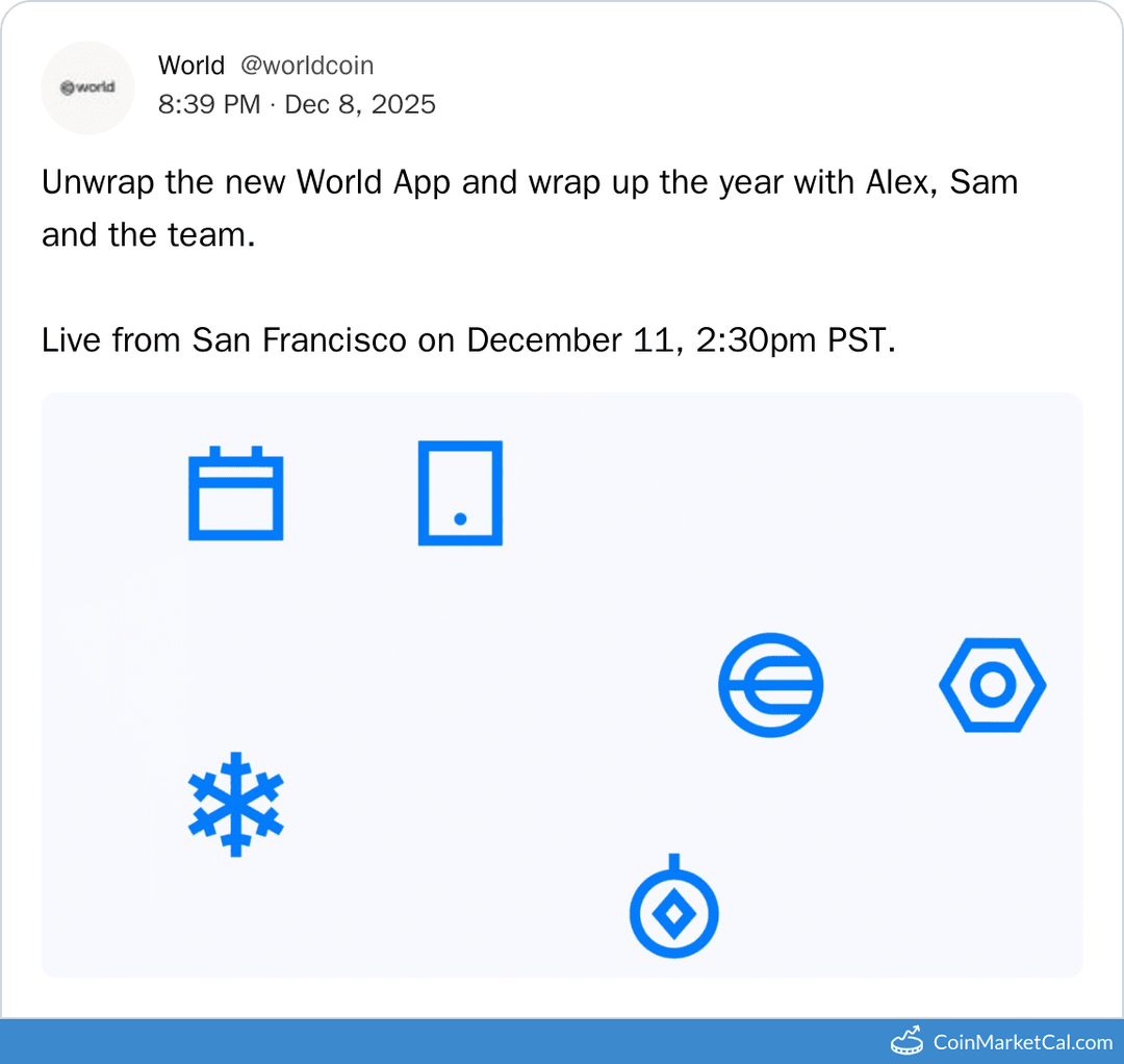 Worldcoin Unwrapped Event