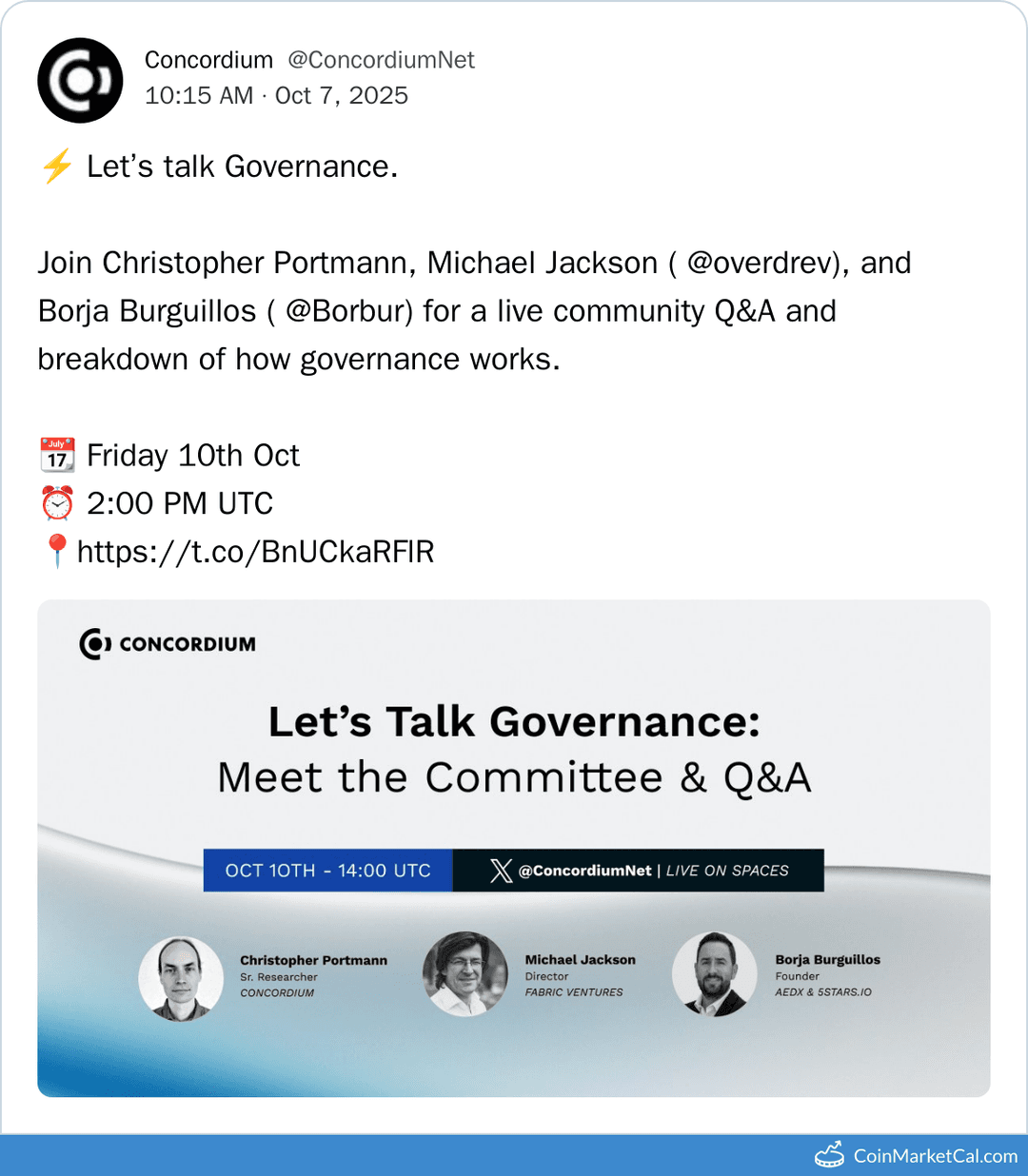 Concordium Governance Q&A 2025