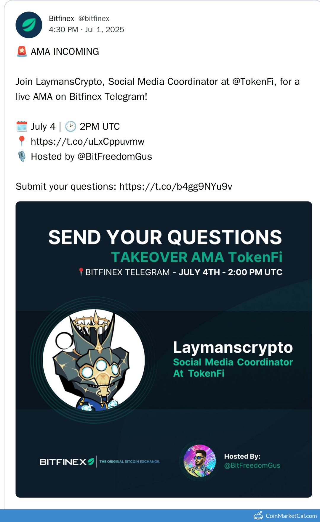 TokenFi AMA with LaymansCrypto