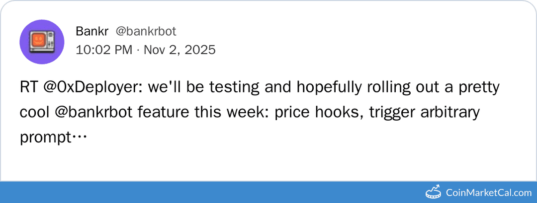 BankrCoin Price Hooks Release