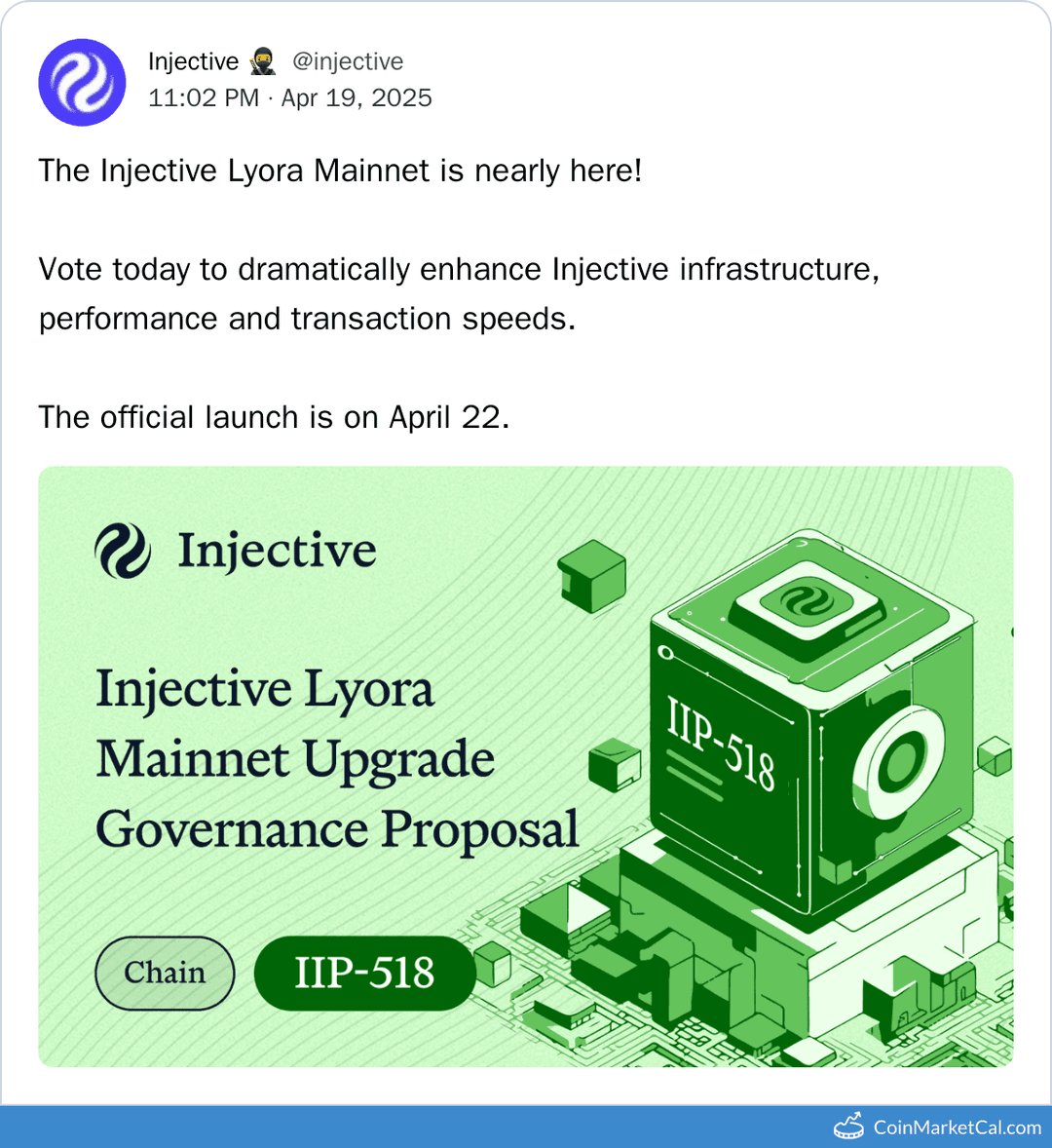 Injective Lyora Mainnet