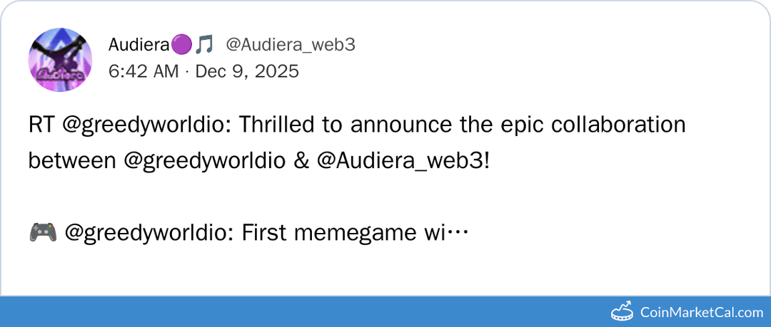 Greedy World & Audiera Partnership