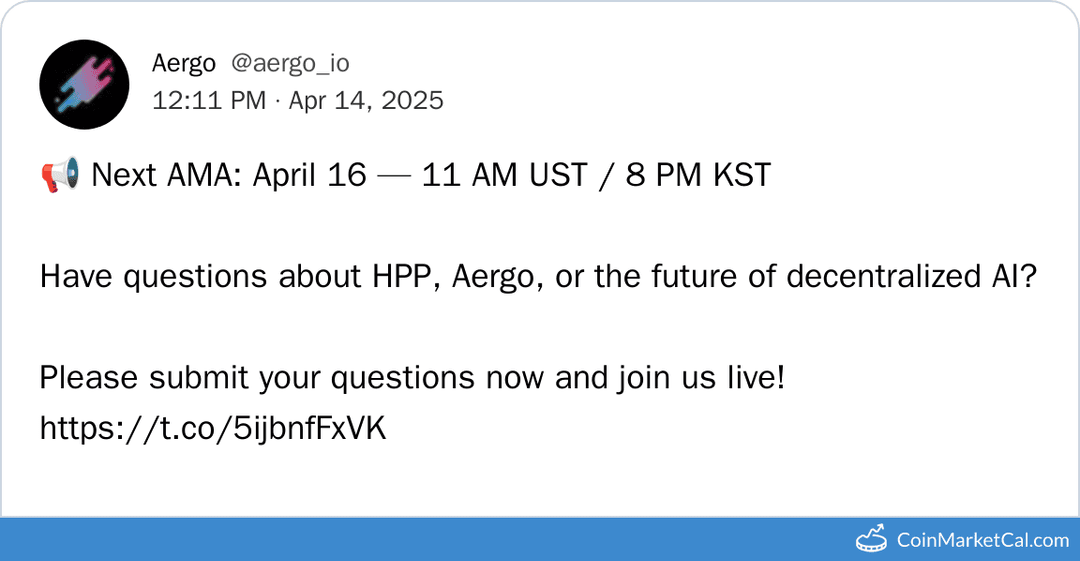 Aergo AMA