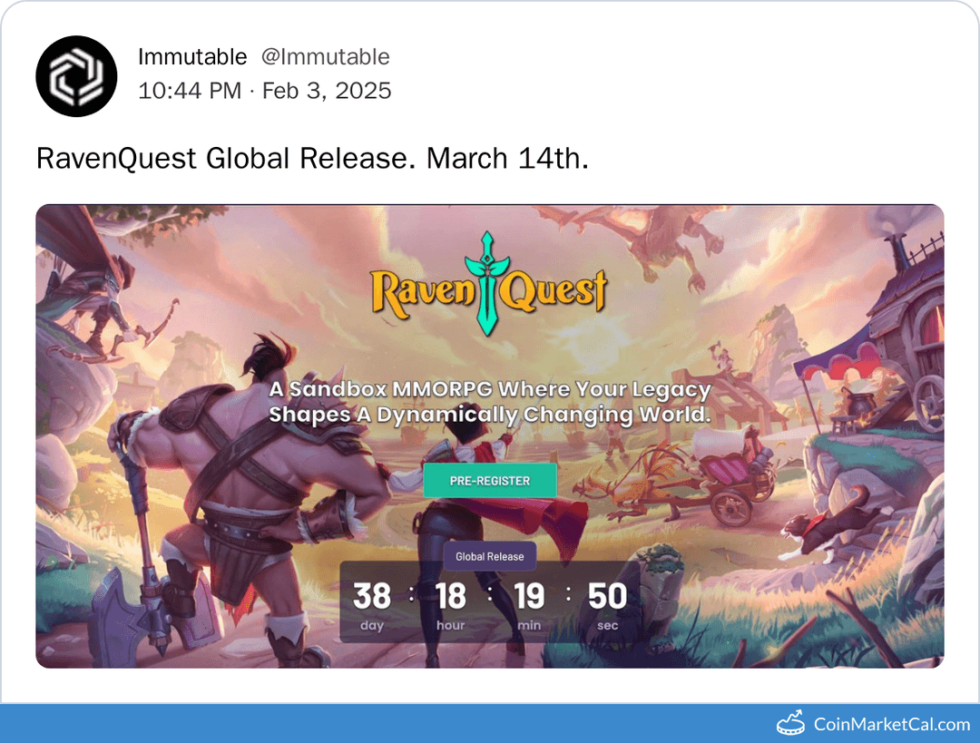 RavenQuest Global Release