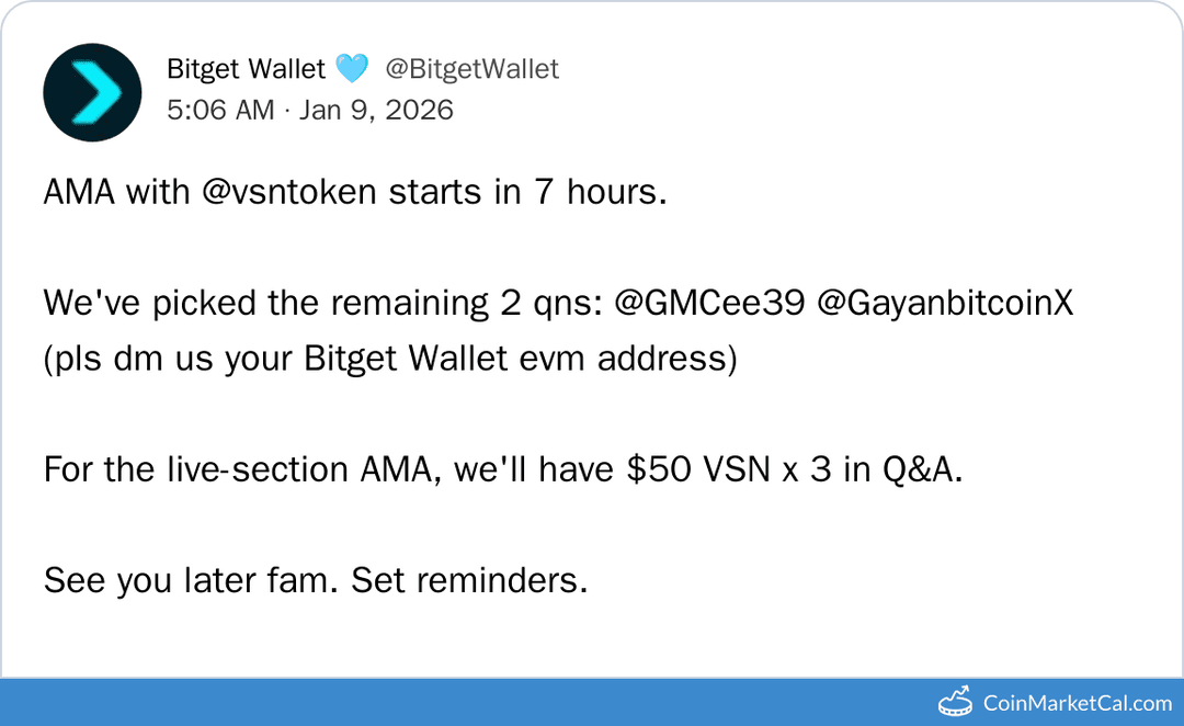 Bitget Wallet AMA: Vision