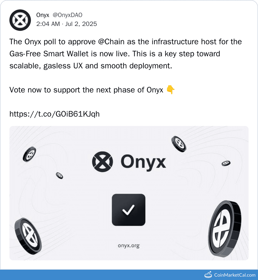 Onyx Gas-Free Wallet Poll