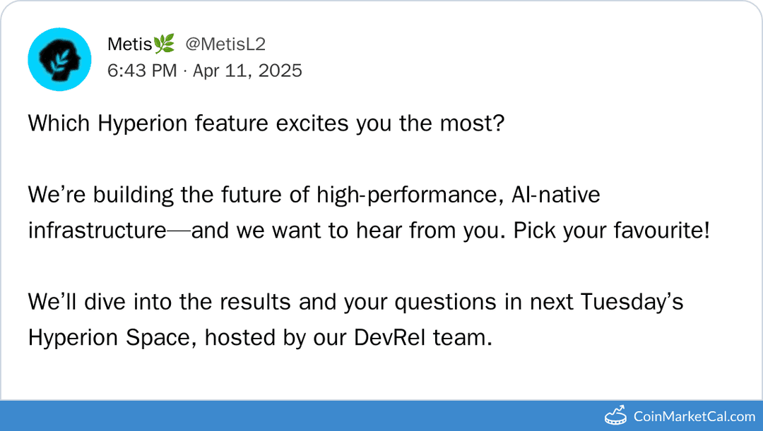 Metis Hyperion XSpace