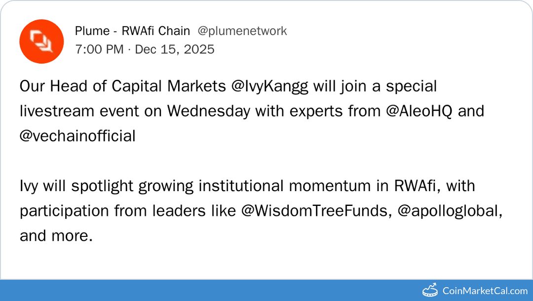 Aleo RWAfi Institutions Talk Livestream