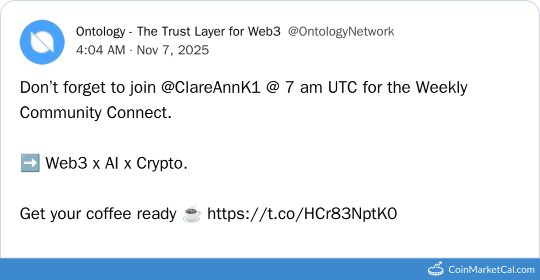 Ontology Weekly Community Connect
