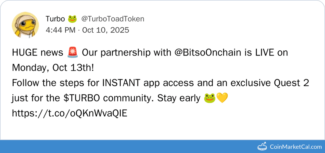 Bitso Onchain & Turbo Partnership