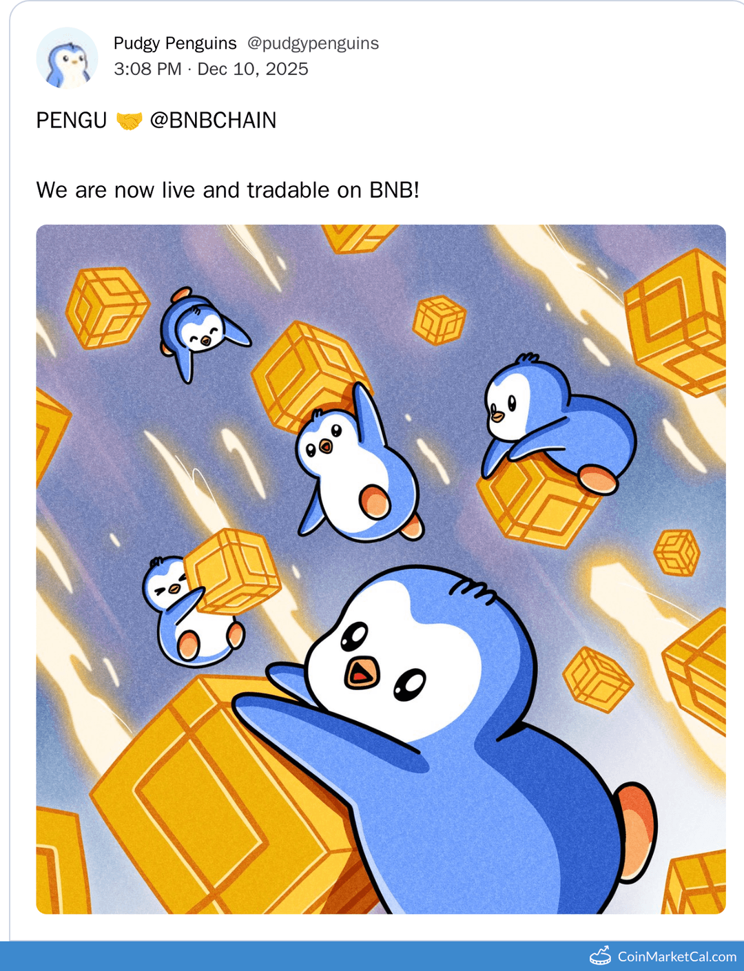 Pudgy Penguins (PENGU) Integration on BNB Chain