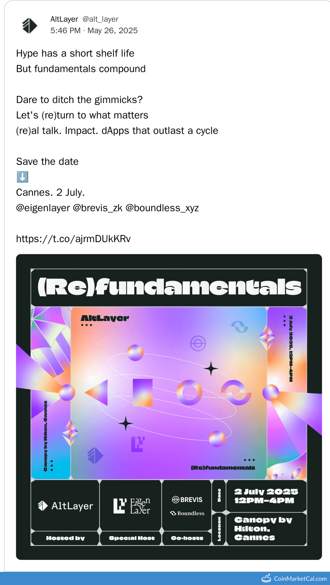 AltLayer (Re)fundamentals Event