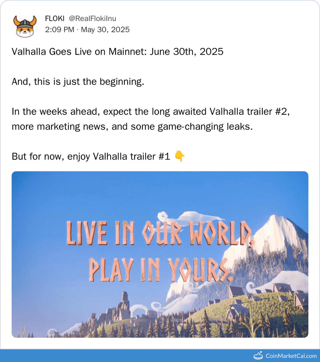 Valhalla Game Launch