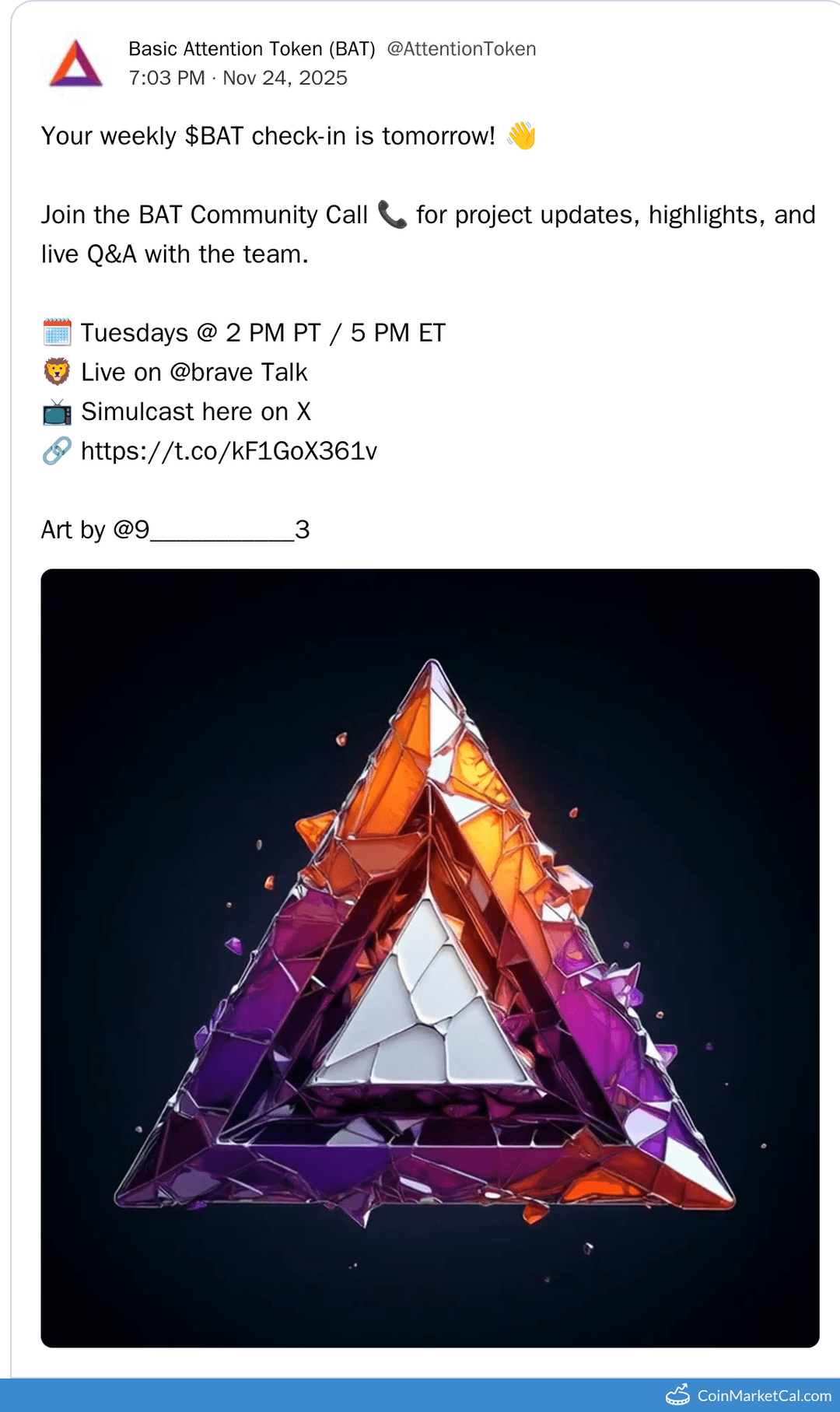Basic Attention (BAT) Community Call