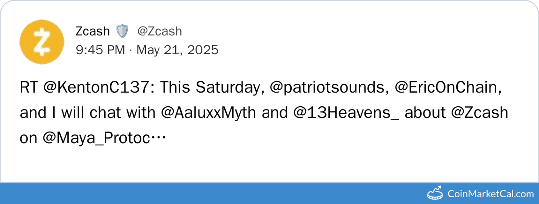 Zcash and Maya Protocol AMA