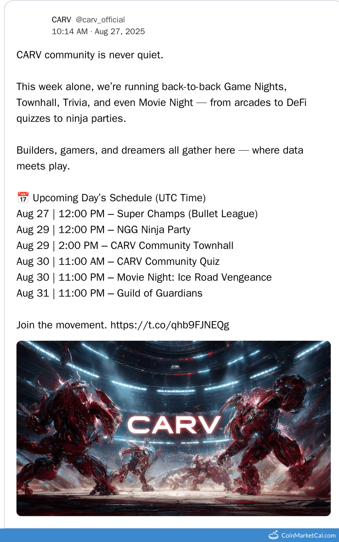 CARV Community Townhall