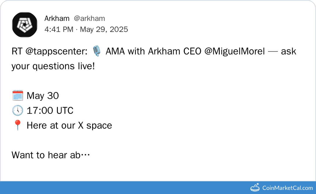 AMA with Arkham CEO Miguel Morel