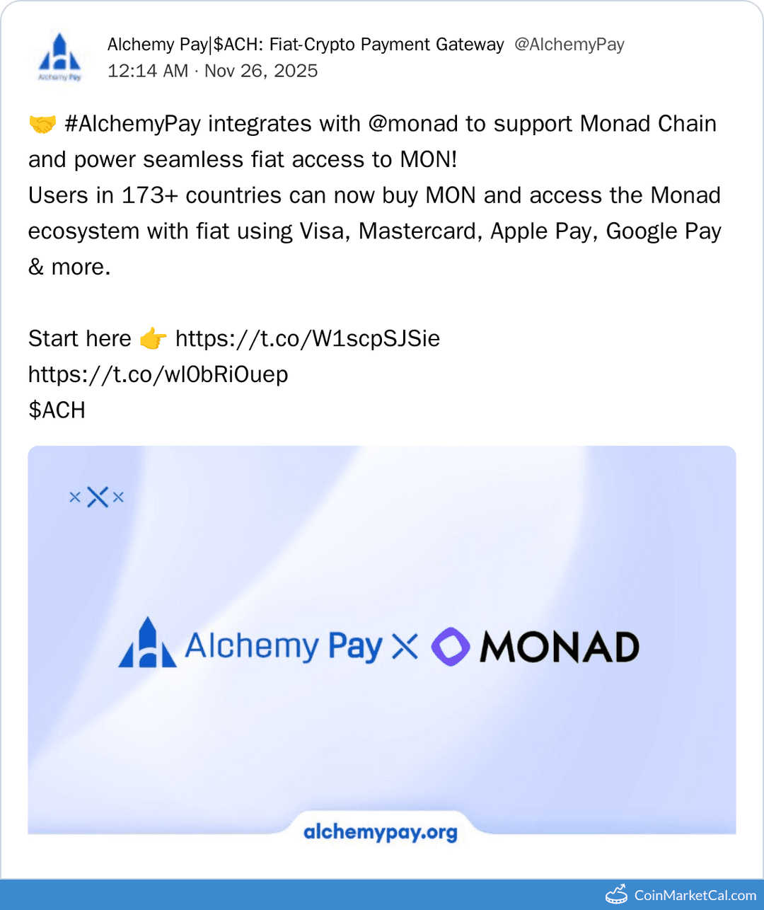 Alchemy Pay Fiat On-ramp Integration