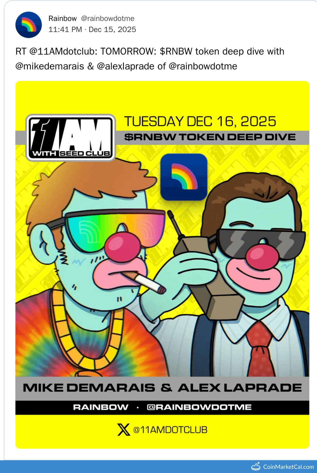 Rainbow Token Deep Dive by 11AMdotclub