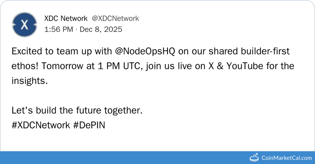 NodeOps & XDC Network Joint Builder Talk