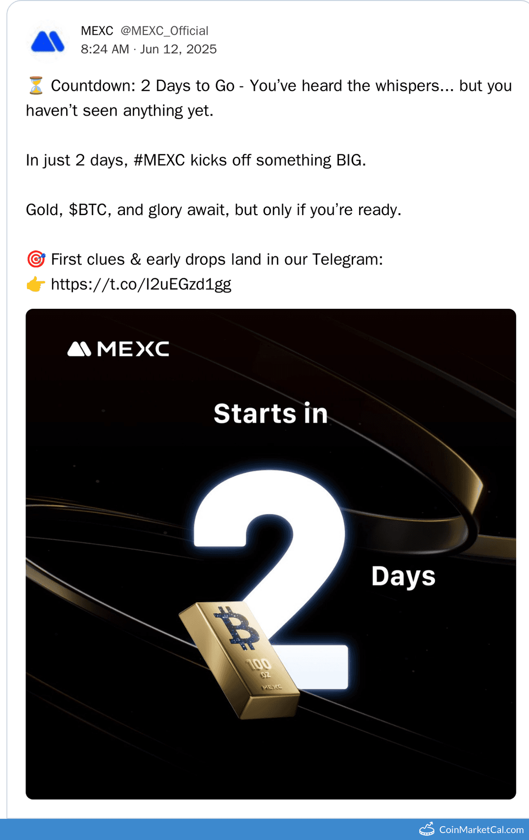 MEXC Golden Era Showdown Giveaway