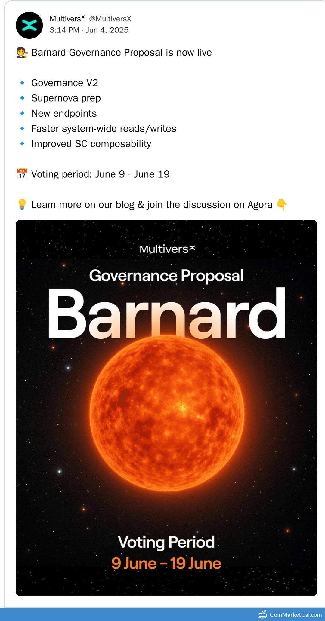 Barnard Governance Proposal Voting