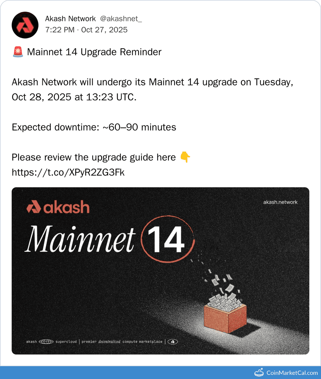 Akash Network Mainnet 14 Upgrade