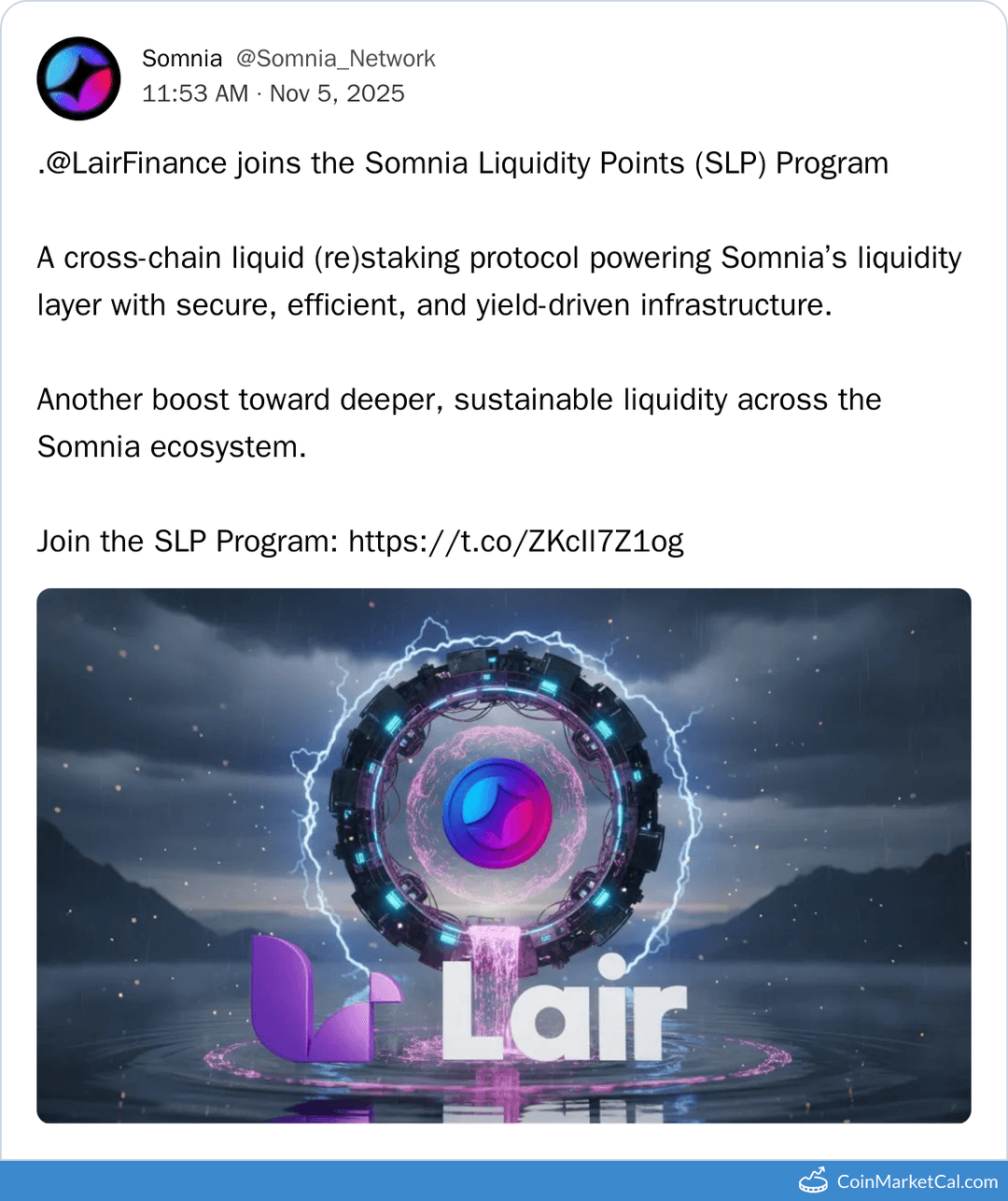 Lair Joins SLP Program