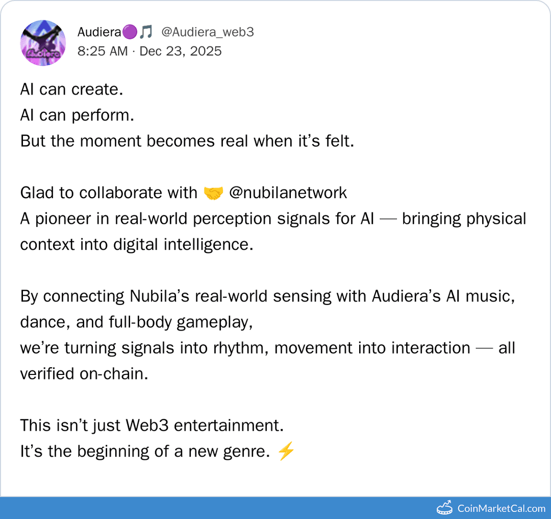 Nubila & Audiera Integration