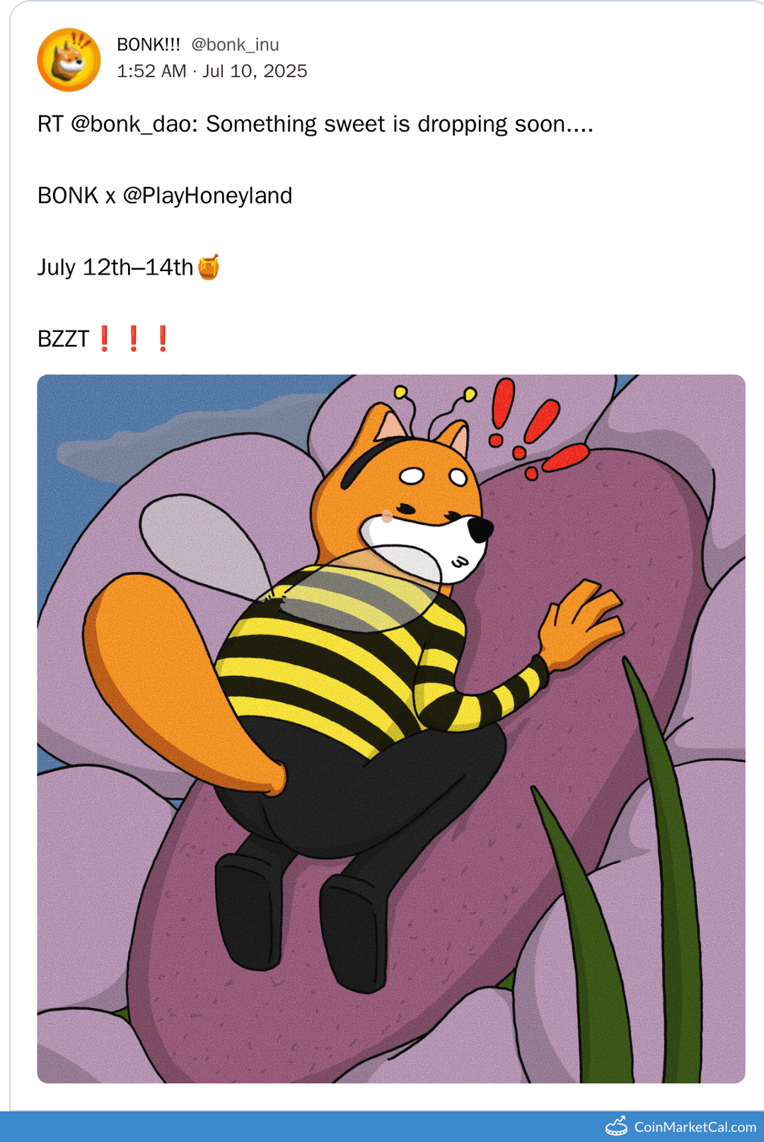 BONK x Honeyland Partnership Event