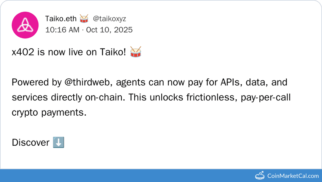 x402 on Taiko Release