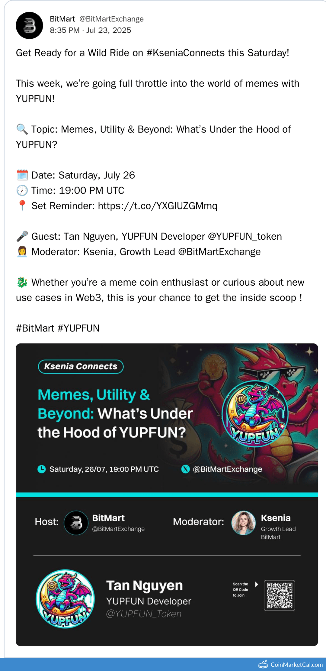 YUPFUN AMA: Memes, Utility & Beyond