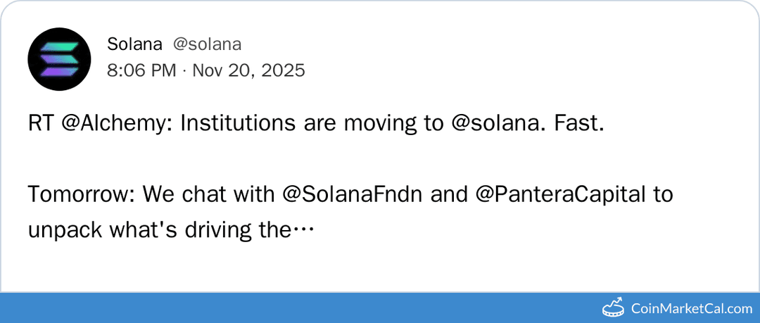 Solana Institutional Fi Talk
