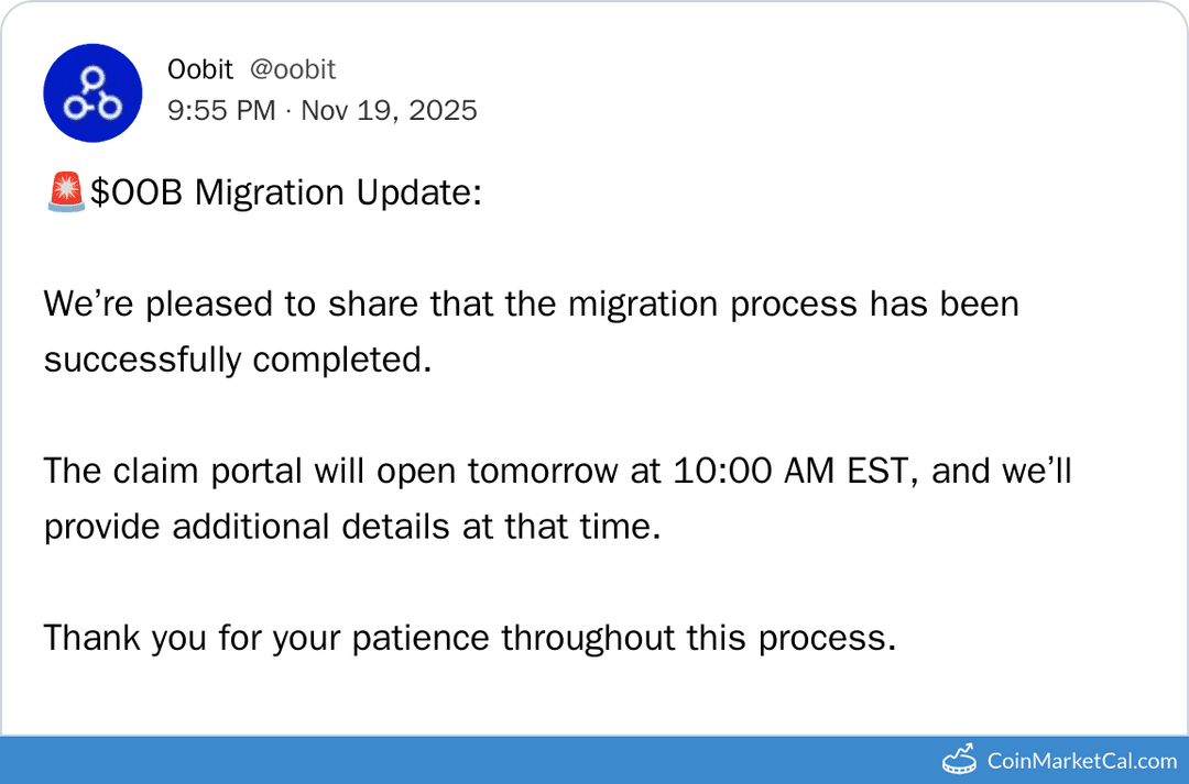 Oobit Claim Portal Opens