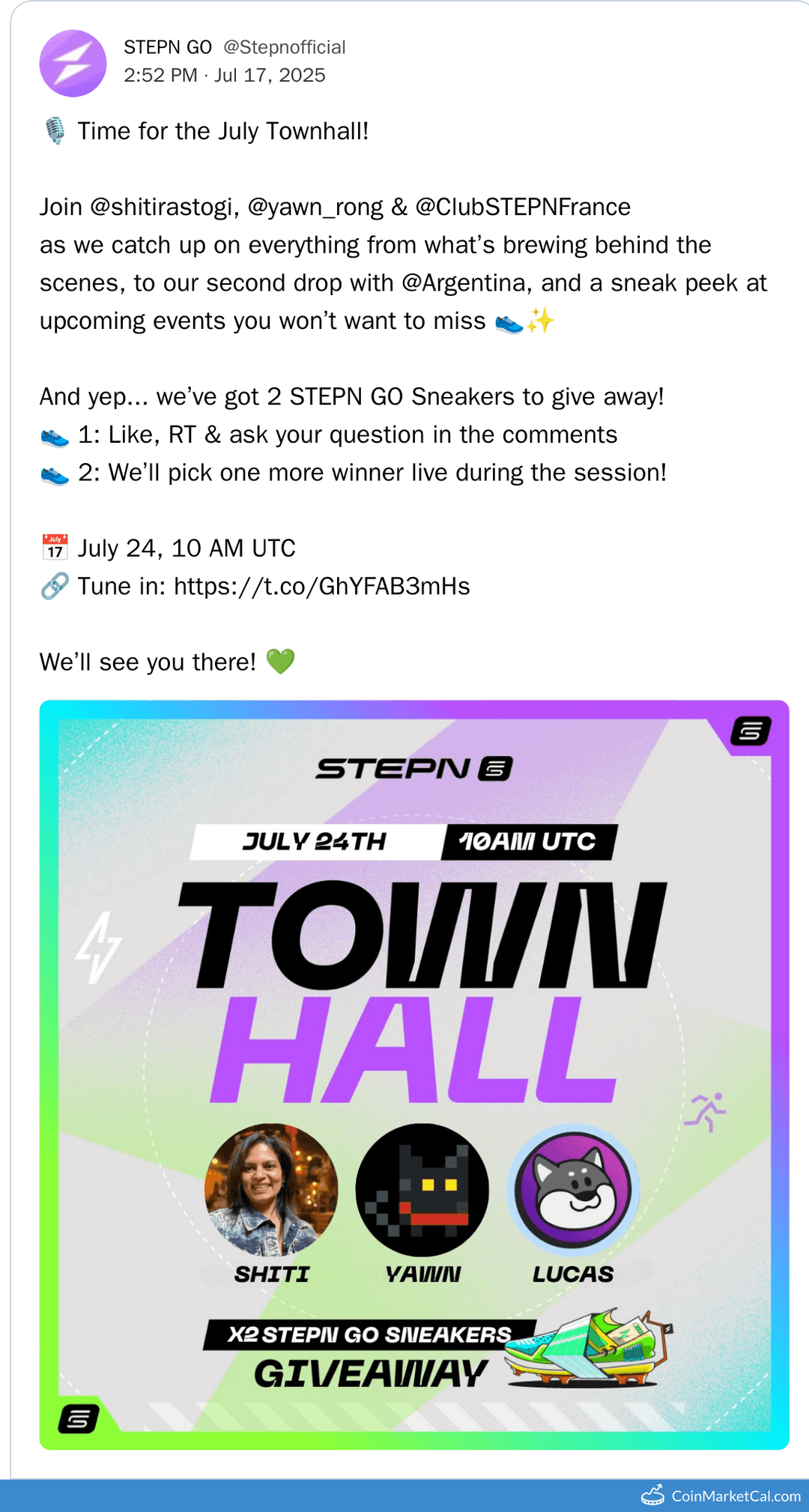 STEPN GO Townhall