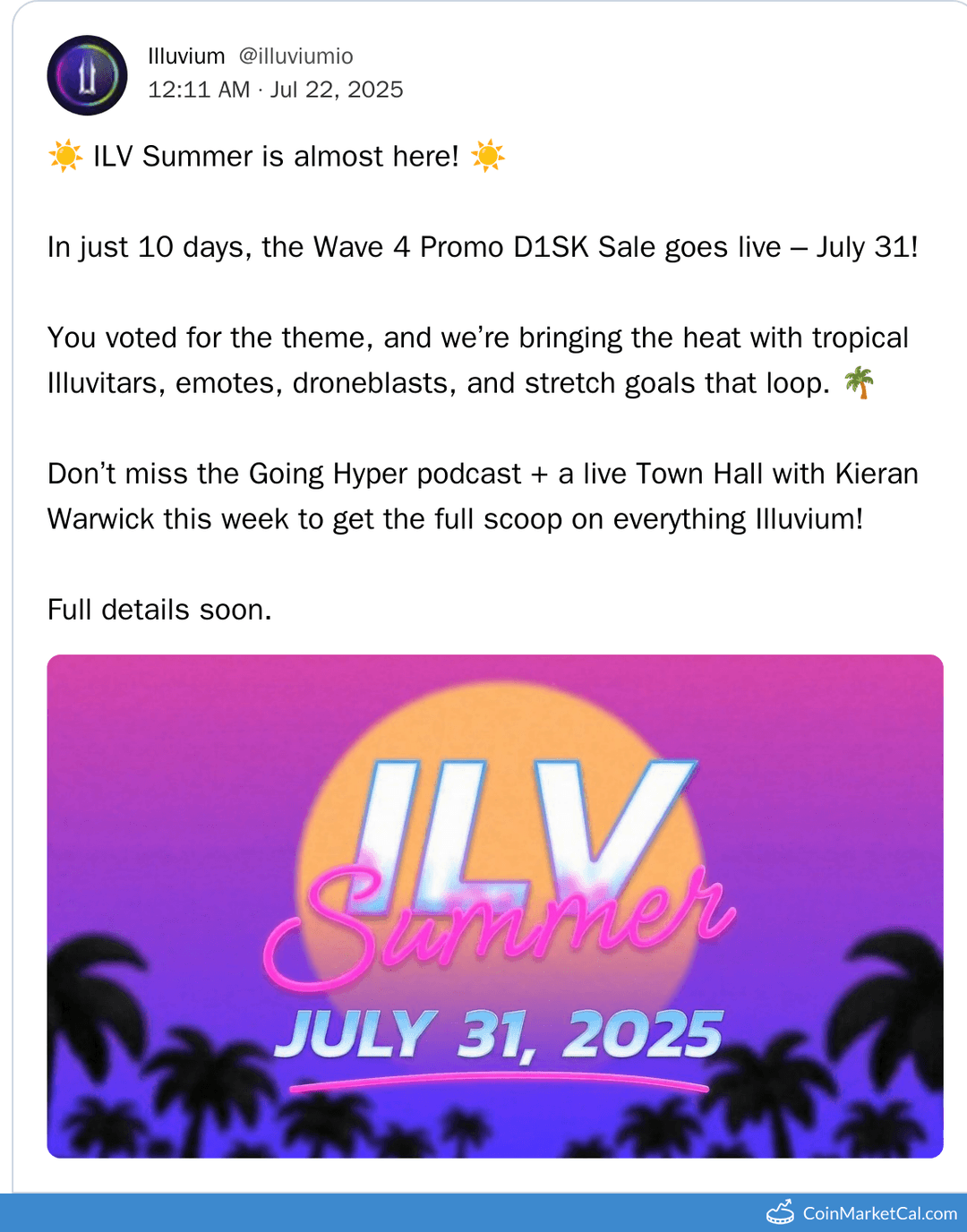 ILV Summer Event