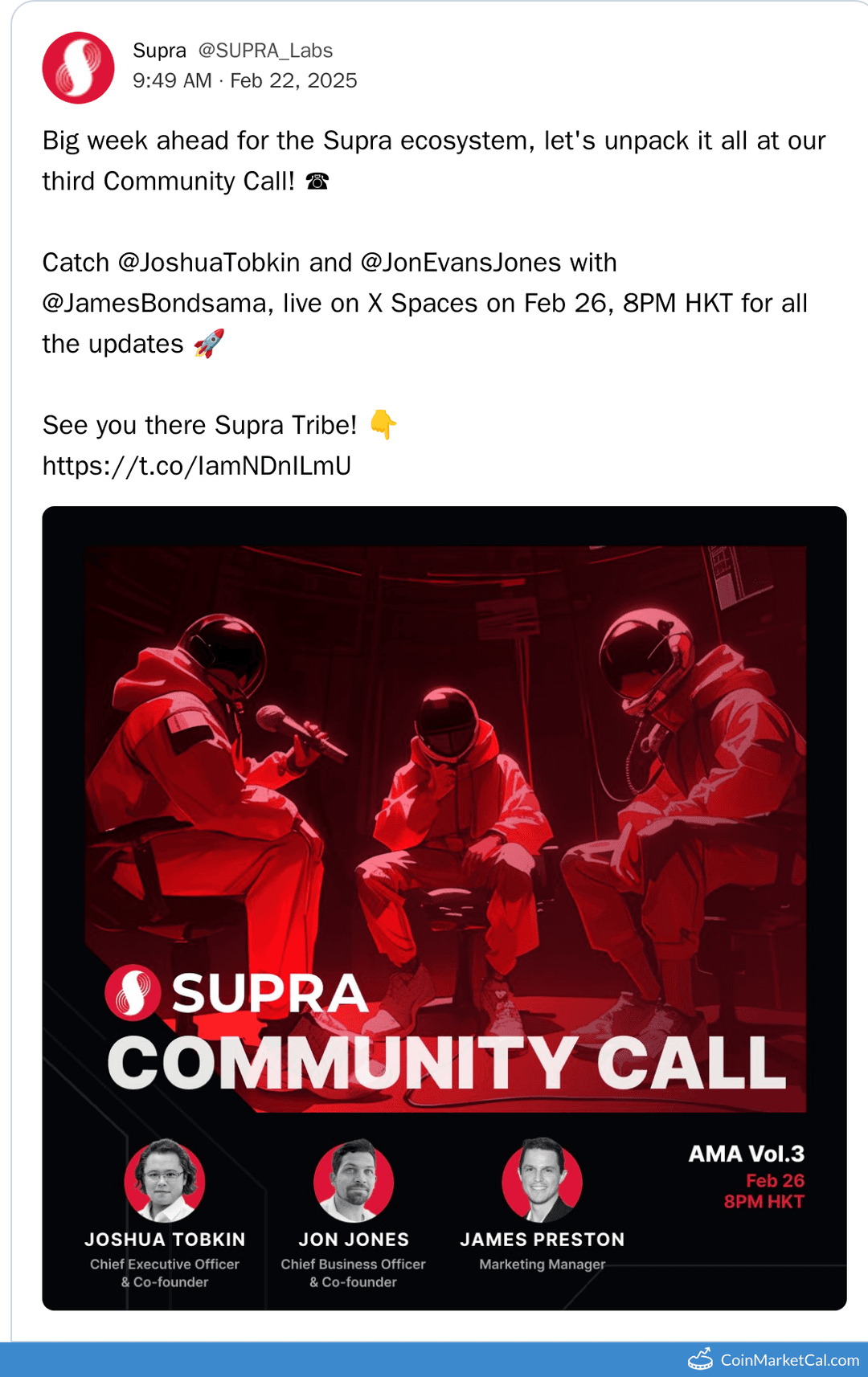 Supra Community Call