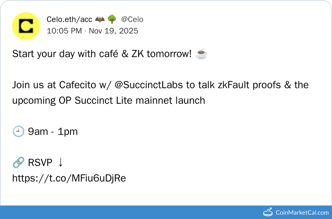 Celo Cafecito Meetup on zkFault ZK Identity