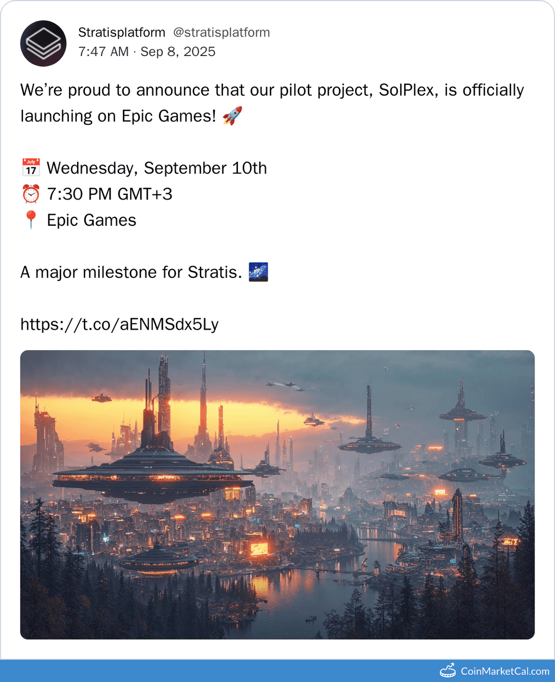 SolPlex Epic Games Launch