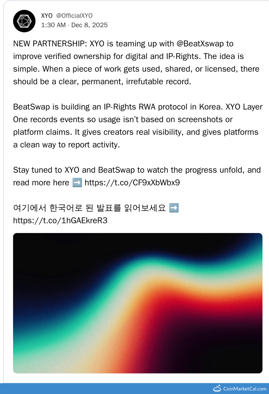 XYO Network & BeatSwap Partnership