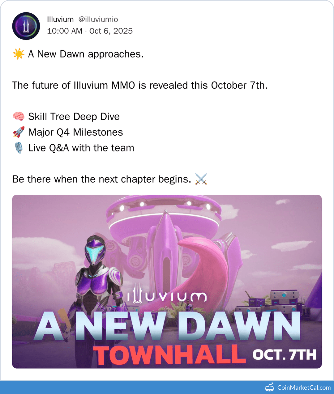 Illuvium Town Hall Q&A with Team, Skill Tree Deep Dive, and Major Q4 Milestones
