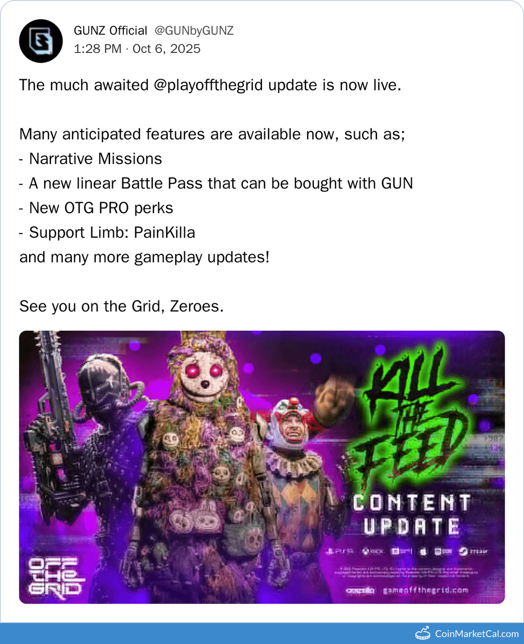Gunzilla Games Off The Grid Update