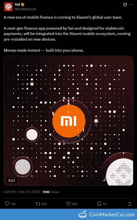 Sei fastUSD Xiaomi Integration