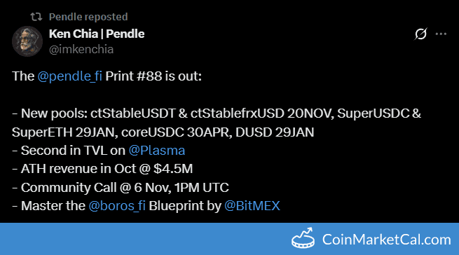 Pendle Community Call